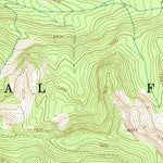 United States Geological Survey Watchtower Peak, ID-MT (1966, 24000-Scale) digital map