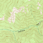 United States Geological Survey Watchtower Peak, ID-MT (1966, 24000-Scale) digital map
