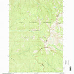 United States Geological Survey Watchtower Peak, ID-MT (1998, 24000-Scale) digital map