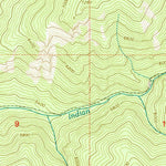 United States Geological Survey Watchtower Peak, ID-MT (1998, 24000-Scale) digital map