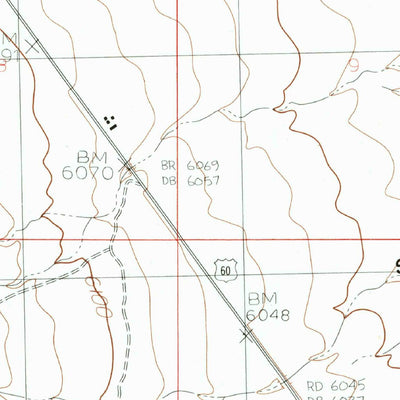 United States Geological Survey Water Canyon, NM (1985, 24000-Scale) digital map