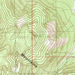 United States Geological Survey Water Canyon, NM (1985, 24000-Scale) digital map
