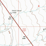 United States Geological Survey Water Canyon, NM (1995, 24000-Scale) digital map