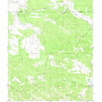 United States Geological Survey Water Canyon Peak, UT (1972, 24000-Scale) digital map