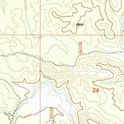 United States Geological Survey Water Canyon Peak, UT (2002, 24000-Scale) digital map