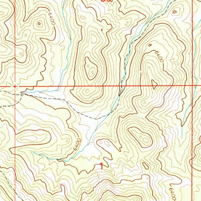 United States Geological Survey Water Canyon Peak, UT (2002, 24000-Scale) digital map