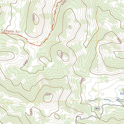 United States Geological Survey Water Canyon Peak, UT (2023, 24000-Scale) digital map