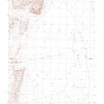 United States Geological Survey Water Gap East, NV (1985, 24000-Scale) digital map