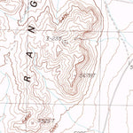 United States Geological Survey Water Gap East, NV (1985, 24000-Scale) digital map