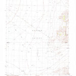 United States Geological Survey Water Gap West, NV (1985, 24000-Scale) digital map