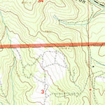 United States Geological Survey Water Hollow Ridge, UT (2001, 24000-Scale) digital map