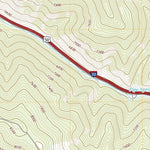 United States Geological Survey Water Hollow Ridge, UT (2020, 24000-Scale) digital map