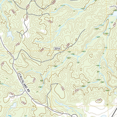 United States Geological Survey Water Oak, MS (2021, 24000-Scale) digital map