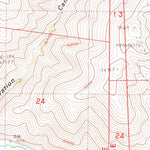 United States Geological Survey Water Pipe Canyon, NV (1987, 24000-Scale) digital map