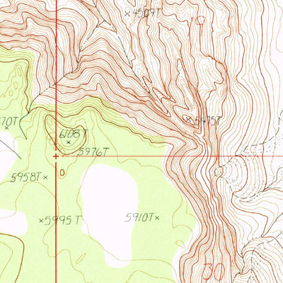 United States Geological Survey Water Pockets, AZ (1985, 24000-Scale) digital map