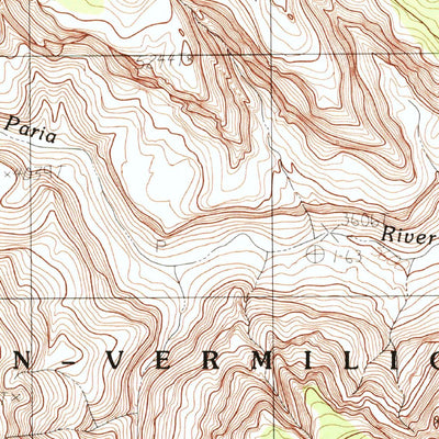 United States Geological Survey Water Pockets, AZ (1997, 24000-Scale) digital map