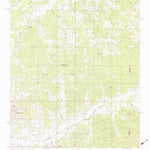 United States Geological Survey Water Valley East, MS (1983, 24000-Scale) digital map