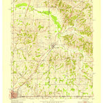 United States Geological Survey Water Valley, KY-TN (1952, 24000-Scale) digital map