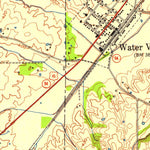 United States Geological Survey Water Valley, KY-TN (1952, 24000-Scale) digital map