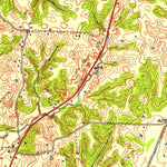 United States Geological Survey Water Valley, KY-TN (1952, 24000-Scale) digital map