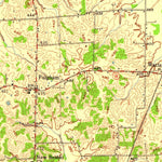 United States Geological Survey Water Valley, KY-TN (1952, 62500-Scale) digital map