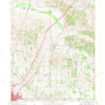 United States Geological Survey Water Valley, KY-TN (1969, 24000-Scale) digital map