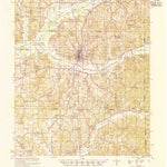 United States Geological Survey Water Valley, MS (1955, 62500-Scale) digital map