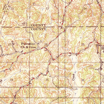 United States Geological Survey Water Valley, MS (1955, 62500-Scale) digital map