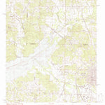United States Geological Survey Water Valley West, MS (1954, 24000-Scale) digital map