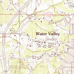 United States Geological Survey Water Valley West, MS (1954, 24000-Scale) digital map