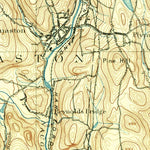 United States Geological Survey Waterbury, CT (1893, 62500-Scale) digital map