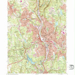 United States Geological Survey Waterbury, CT (1968, 24000-Scale) digital map