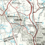 United States Geological Survey Waterbury, CT-NY (1985, 100000-Scale) digital map