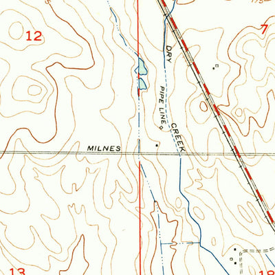 United States Geological Survey Waterford, CA (1953, 24000-Scale) digital map