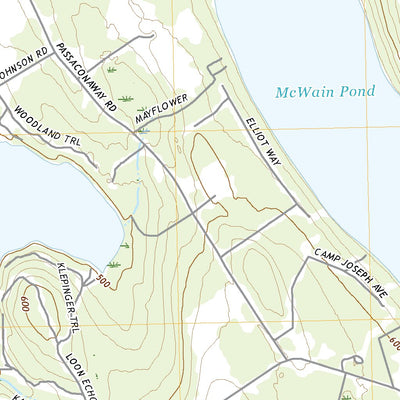 United States Geological Survey Waterford Flat, ME (2021, 24000-Scale) digital map