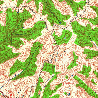 United States Geological Survey Waterford, KY (1960, 24000-Scale) digital map