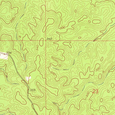 United States Geological Survey Waterford, MS (1964, 24000-Scale) digital map