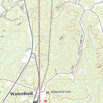 United States Geological Survey Waterford, MS (2021, 24000-Scale) digital map
