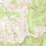 United States Geological Survey Waterford, VA-MD (1970, 24000-Scale) digital map