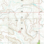 United States Geological Survey Waterhole Creek, MT-ND (1981, 24000-Scale) digital map