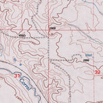 United States Geological Survey Waterhole Creek, MT-ND (1997, 24000-Scale) digital map