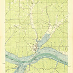 United States Geological Survey Waterloo, AL-MS (1936, 24000-Scale) digital map