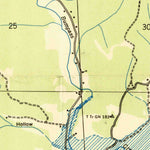 United States Geological Survey Waterloo, AL-MS (1936, 24000-Scale) digital map
