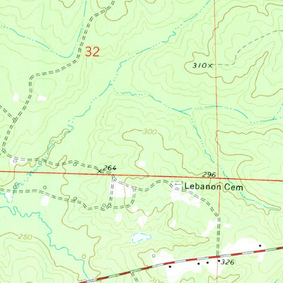 United States Geological Survey Waterloo, AR (1973, 24000-Scale) digital map