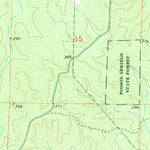 United States Geological Survey Waterloo, AR (1973, 24000-Scale) digital map