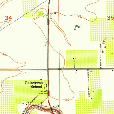 United States Geological Survey Waterloo, CA (1953, 24000-Scale) digital map