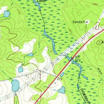 United States Geological Survey Waterloo, GA (1973, 24000-Scale) digital map