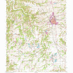 United States Geological Survey Waterloo, IL (1954, 24000-Scale) digital map