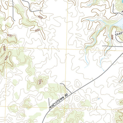 United States Geological Survey Waterloo, IL (2021, 24000-Scale) digital map