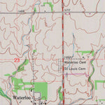 United States Geological Survey Waterloo, KS (1965, 24000-Scale) digital map